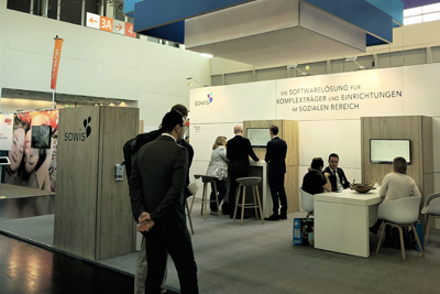 M&P Messestand auf der consozial 2018