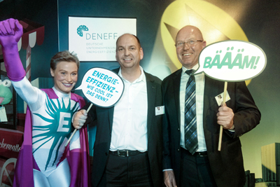Gruppenbild DENEFF Gruppenbild DENEFF mit Olf Clausen (re)