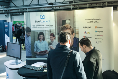 M&P Messe-Stand auf der E-Commerce Berlin Expo 2019 M&P Messe-Stand auf der E-Commerce Berlin Expo 2019