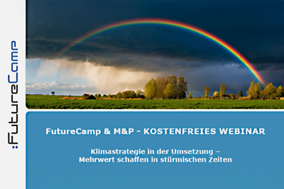 FutureCamp Motiv mit einem Regenbogen