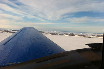Blick aus dem Flugzeug Blick aus dem Flugzeug