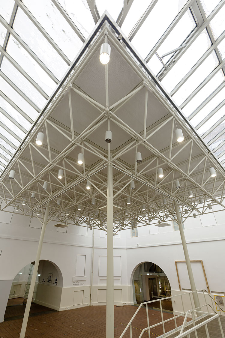 Ansicht Forum Glasdach