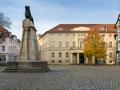 Landesmuseum Braunschweig und Löwe