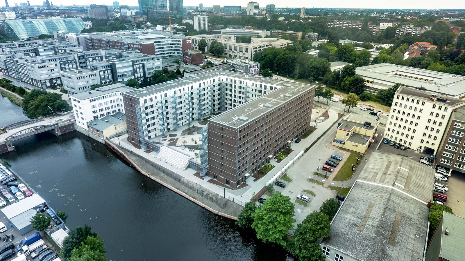 Washingtonhöfe und Eiffestraße Hamburg